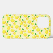 Coque iphone citrons jaunes (Verso (horizontal))