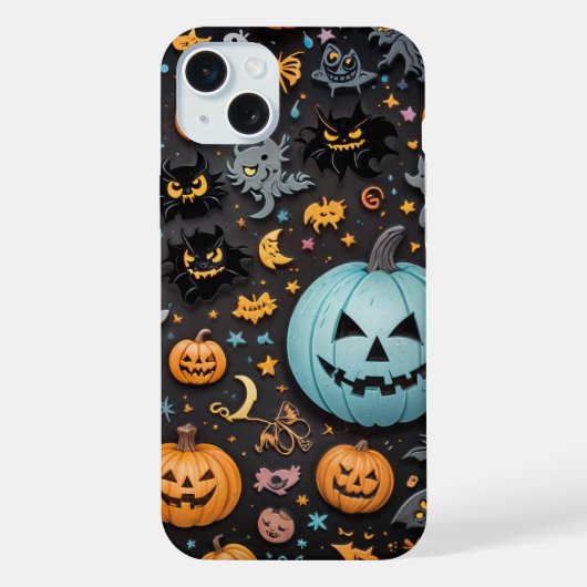 coque iphone citrouille (Verso)
