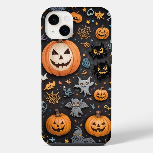 coque iphone citrouille (Verso)