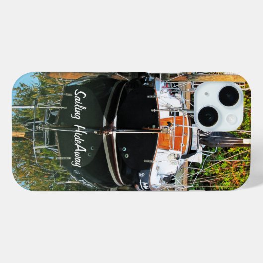 coque iPhone Classic Voilier (Verso (horizontal))