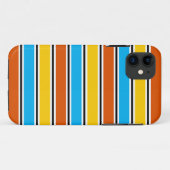 Coque iphone classique Globe Stripe (Dos (Horizontal))