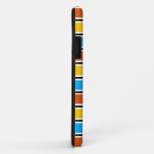 Coque iphone classique Globe Stripe (Dos/Droite)