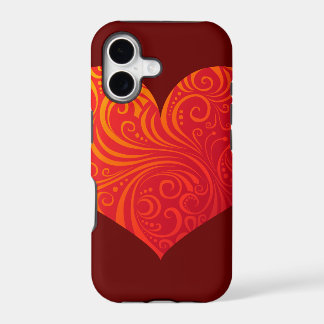 coque iphone cœur tourbillonnant