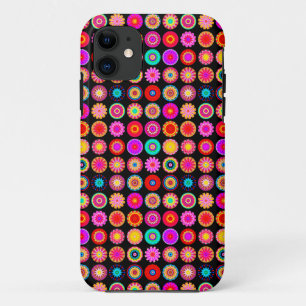 Coque iphone coloré de Mandalas fractal