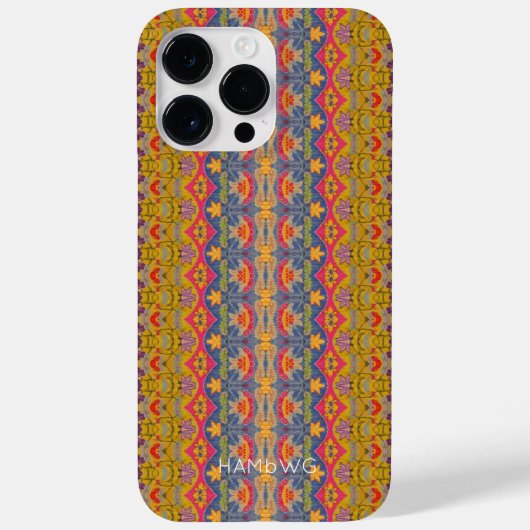 coque iphone coloré Gitan HAMbyWG (Verso)