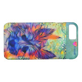 Coque iphone coloré mignon de chiot de Terrier de (Dos (Horizontal))