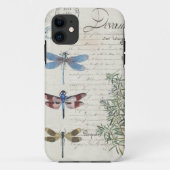 coque iphone - Conception de libellules (Dos)