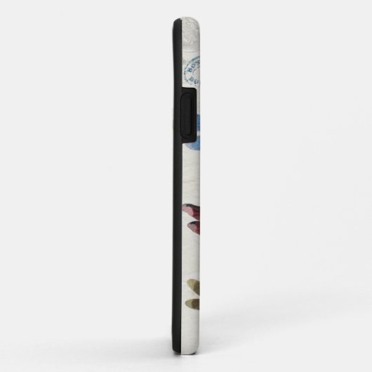 coque iphone - Conception de libellules (Dos/Droite)