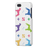 Coque iPhone Copie de boxeur de concepteur (Dos Gauche)