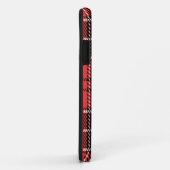 Coque iphone Coque de Red Tartan-Mate (Dos/Droite)