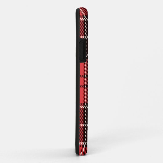 Coque iphone Coque de Red Tartan-Mate (Dos/Droite)
