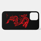 Coque iphone coque iphone personnalisé Red Dragon (Verso (horizontal))