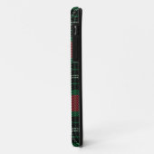 Coque iphone Coque-mat vert et rouge Tartan (Dos/Gauche)
