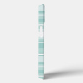 Coque iphone Coque-Mate à rayures vertes (Verso / Droite)