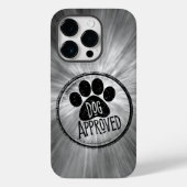 Coque iphone Coque-Mate approuvé par chien (Verso)