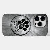Coque iphone Coque-Mate approuvé par chien (Verso (horizontal))