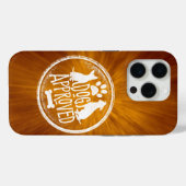 Coque iphone Coque-Mate approuvé par chien (Verso (horizontal))