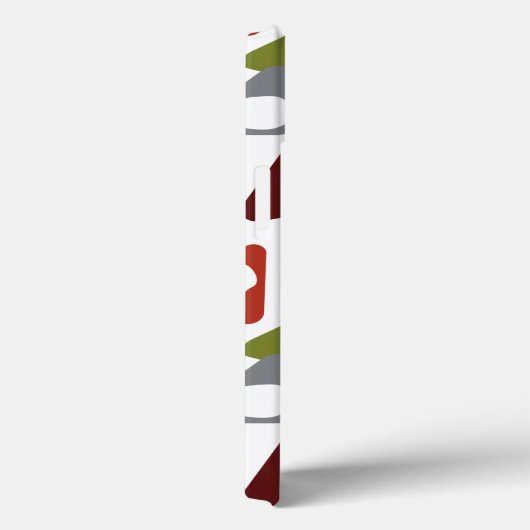 Coque iphone Coque-Mate arrondi Triangles (Verso / Droite)