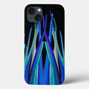 coque iphone Coque-Mate bleu shards