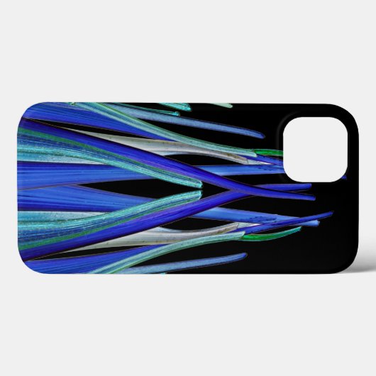 coque iphone Coque-Mate bleu shards (Verso (horizontal))