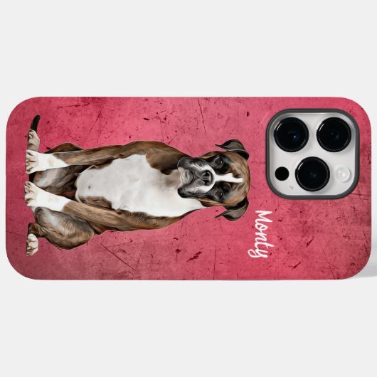Coque iphone Coque-Mate Boxer Grunge (Verso (horizontal))
