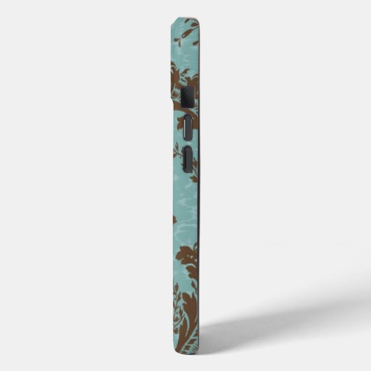 Coque iphone Coque-Mate brun d'Aqua (Verso / Gauche)