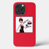 coque iphone Coque-Mate "Catering Queen" (Verso)