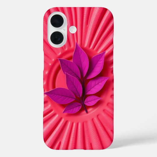 Coque iphone Coque-Mate d'argent métallique Fuchsi (Verso)