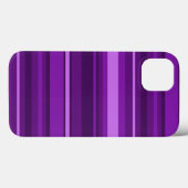 Coque iphone Coque-Mate de bandes violettes (Verso (horizontal))