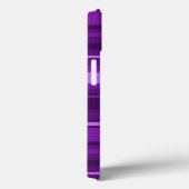 Coque iphone Coque-Mate de bandes violettes (Verso / Droite)