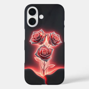 Coque iphone Coque-Mate d'élégance florale de Neon