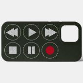 Coque iphone Coque-Mate des icônes techniques (Verso (horizontal))