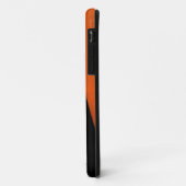 Coque iphone Coque-Mate d'origine orange (Dos/Gauche)