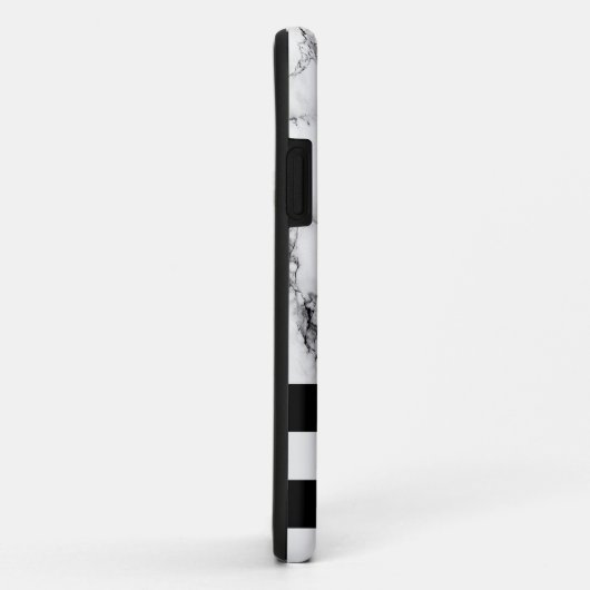 Coque iphone Coque-Mate Marbré Et Gris (Dos/Droite)