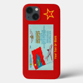 Coque iphone Coque-Mate pour billets passagers Aer (Verso)