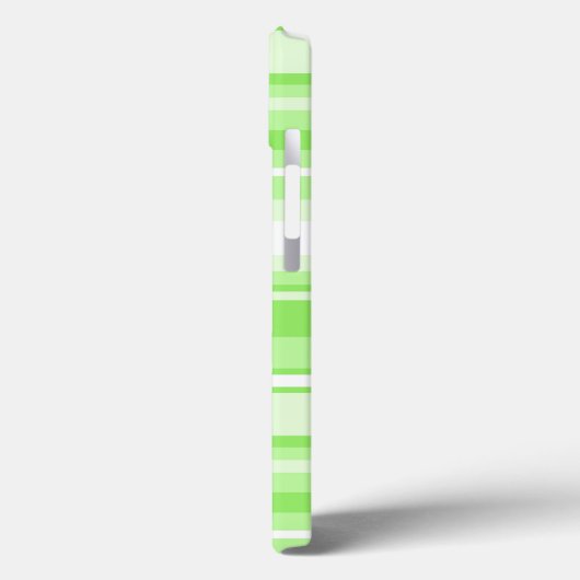 Coque iphone Coque-Mate rayures de chaux (Verso / Gauche)