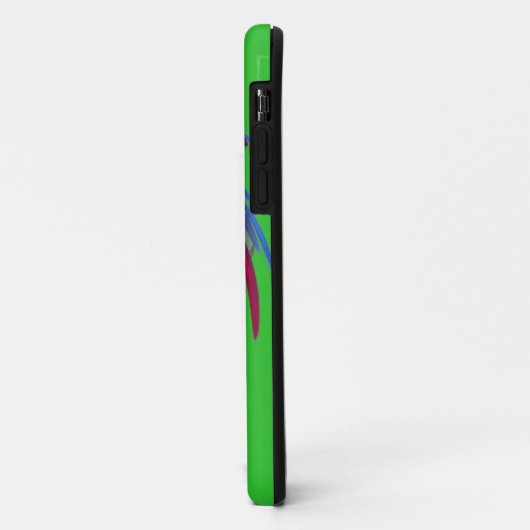 Coque iphone Coque-Mate vert Whelwind (Dos/Gauche)