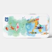 COQUE IPHONE Coque-Mate VIBE DE PLAGE (Verso (horizontal))