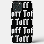 Coque iphone Coque Toff-Mate (Verso)