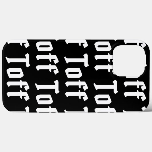 Coque iphone Coque Toff-Mate (Verso (horizontal))