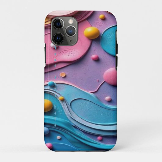 Coque iphone couleur bonbon, thèmes bubblegum (Dos)