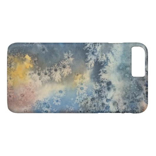 Coque iphone couleur eau (Dos (Horizontal))