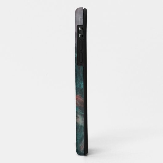 Coque iphone couleur liquide encre (Dos/Gauche)