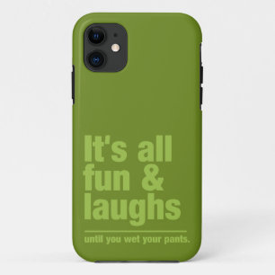 Coque iphone couleur personnalisé FUN & LAUGHS