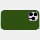 Coque iphone couleur solide - Conception d'effort  (Verso (horizontal))