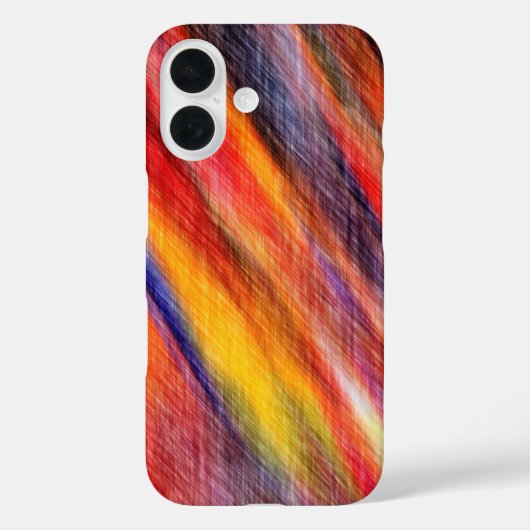 coque iphone Couleurs de coucher de soleil Abstrai (Verso)