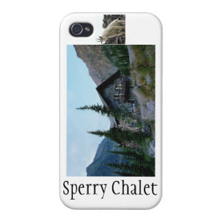 Coque iPhone 4 Couverture commémorative de l'iPhone 4 de chalet