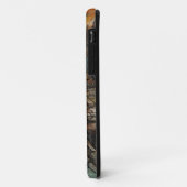 Coque iphone crâne méchant (Dos/Gauche)