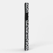 Coque iphone croisé en croûte de fausse pierre (Dos/Droite)