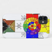 Coque iphone croisé rose de Lamen (Dos (Horizontal))